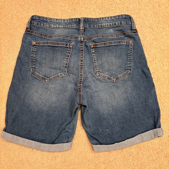 Celebrity Pink Denim Bermuda Shorts Womens Size 7 Waist 28 Summer Festival Jean - Picture 3 of 11